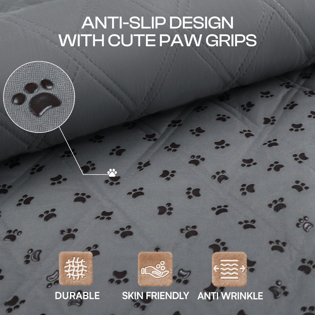 Luciphia Waterproof Couch Cover for Dogs, Non-Slip Pet Sofa Protector