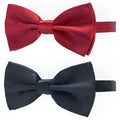 Dog Bow Ties for Large Dogs, KOOLMOX Wine Red Adjustable Dog Collar Bow Tiefor Medium and Large Dogs Cats Pets Wedding Birthday Graduation Holiday Halloween Cosutmes