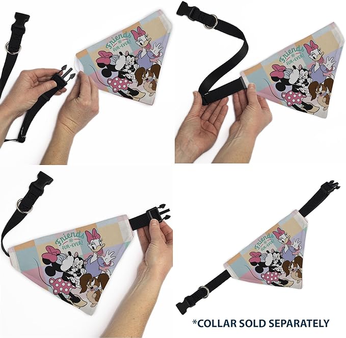 Disney Pet Bandana Slide On Slip Through