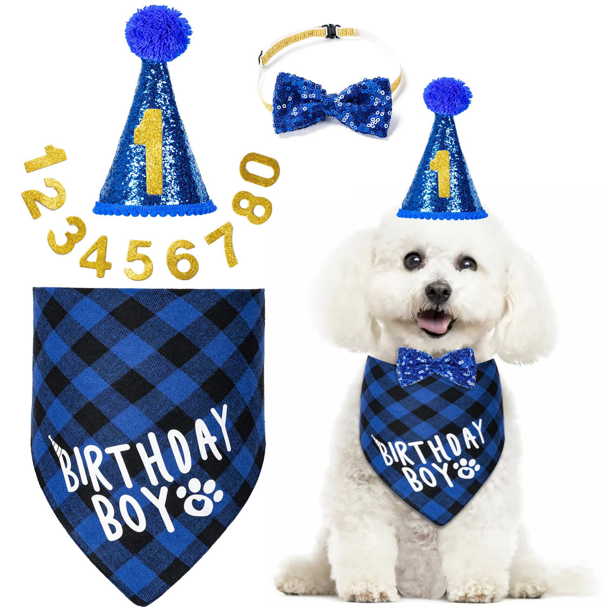 Hoewina Dog Birthday Party Supplies, Dog Birthday Decorations