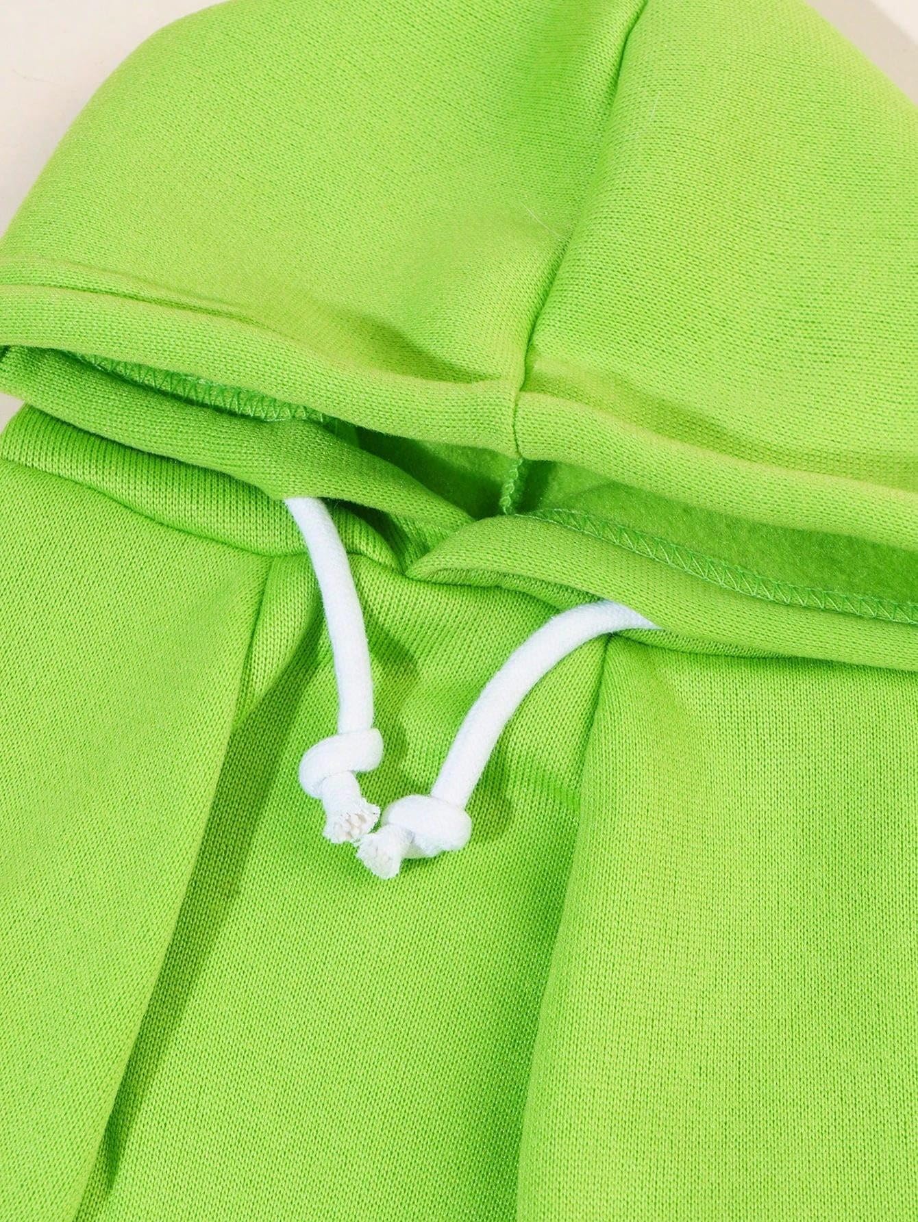 QWINEE Basic Dog Hoodie Sweatshirt Puppy Sweater Warm Cat Costumes Pet Clothes for Chihuahua Puppy Kitten Small Medium Dogs Green Large