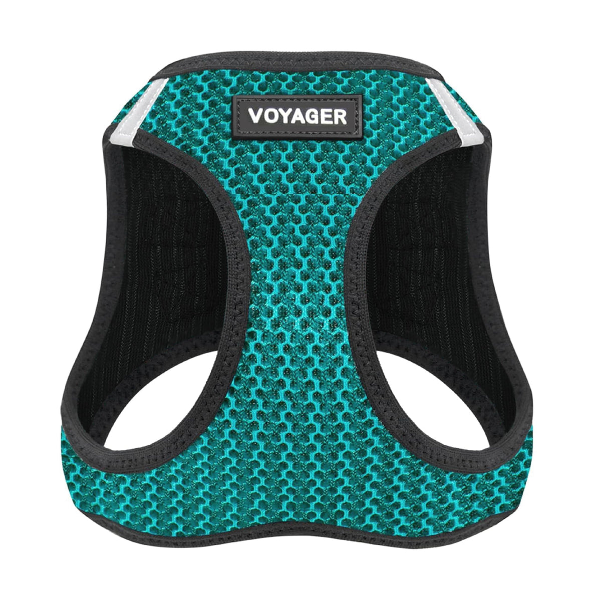 Voyager Step-in Air Dog Vest Harness - Lime Green/Black Trim, Medium