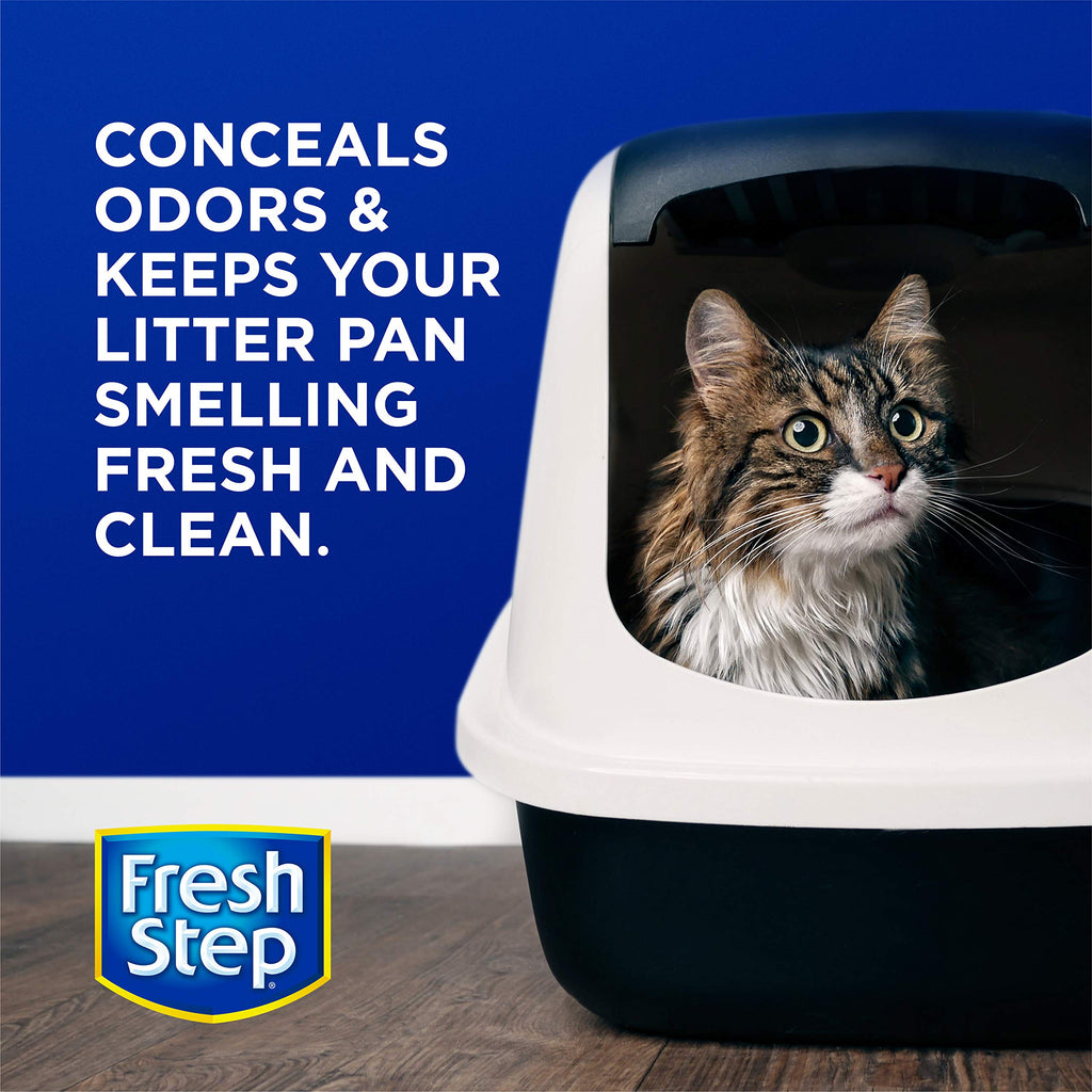 Fresh Step Cat Litter Crystals Deodorizer, Summer Breeze Scent, 70 Oz