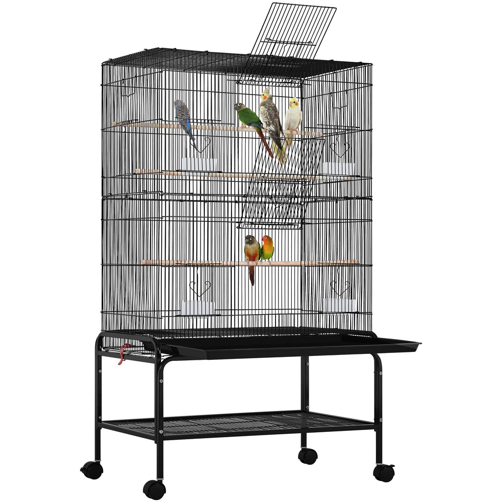 Yaheetech 53" Bird Cage with Rolling Stand for Parakeets Cockatiels Budgies