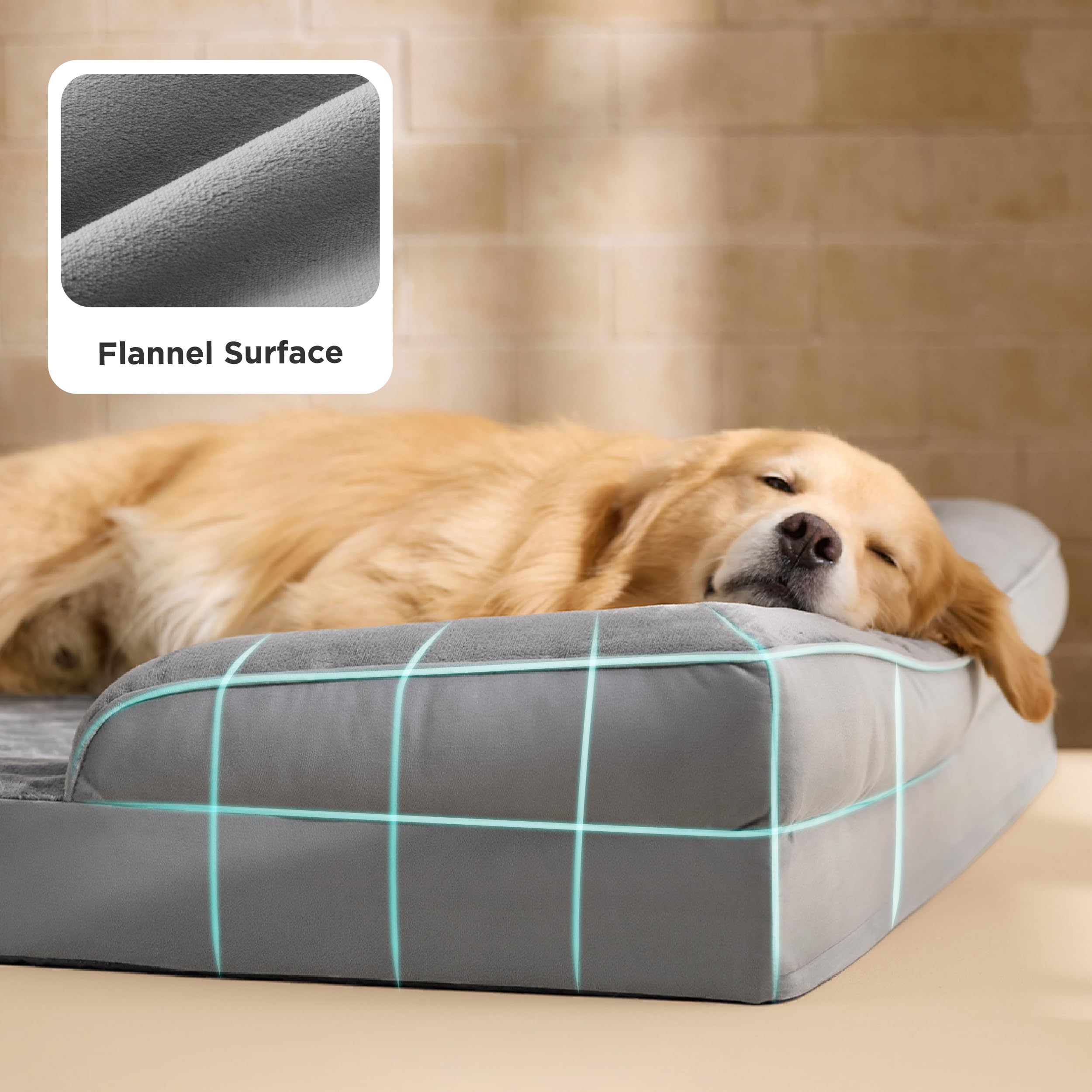 Bedsure Orthopedic XXL Dog Bed Extra Large with Removable Washable Cover