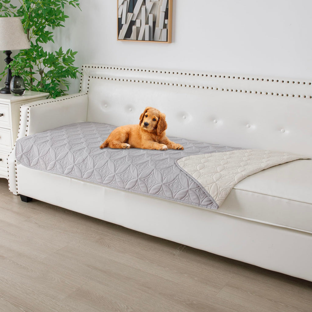 Tuffeel Waterproof Couch Cover for Dogs - Washable Pets Furniture Protector