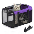 Conlun Dog Carrier Bag,Soft-Sided Pet Carriers for Dogs-L,Black