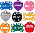 Dr. Fremont's Pet ID Tag Custom for Dog Cat Personalized | Many Shapes and Colors to Choose from | Made in USA | Strong Anodized Aluminum