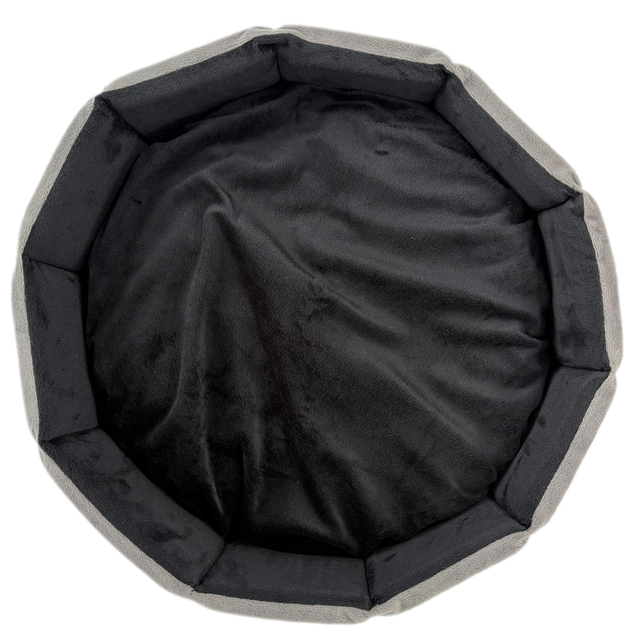 PJYuCien Orthopedic Memory Foam Round Pet Bed, 20", Gray