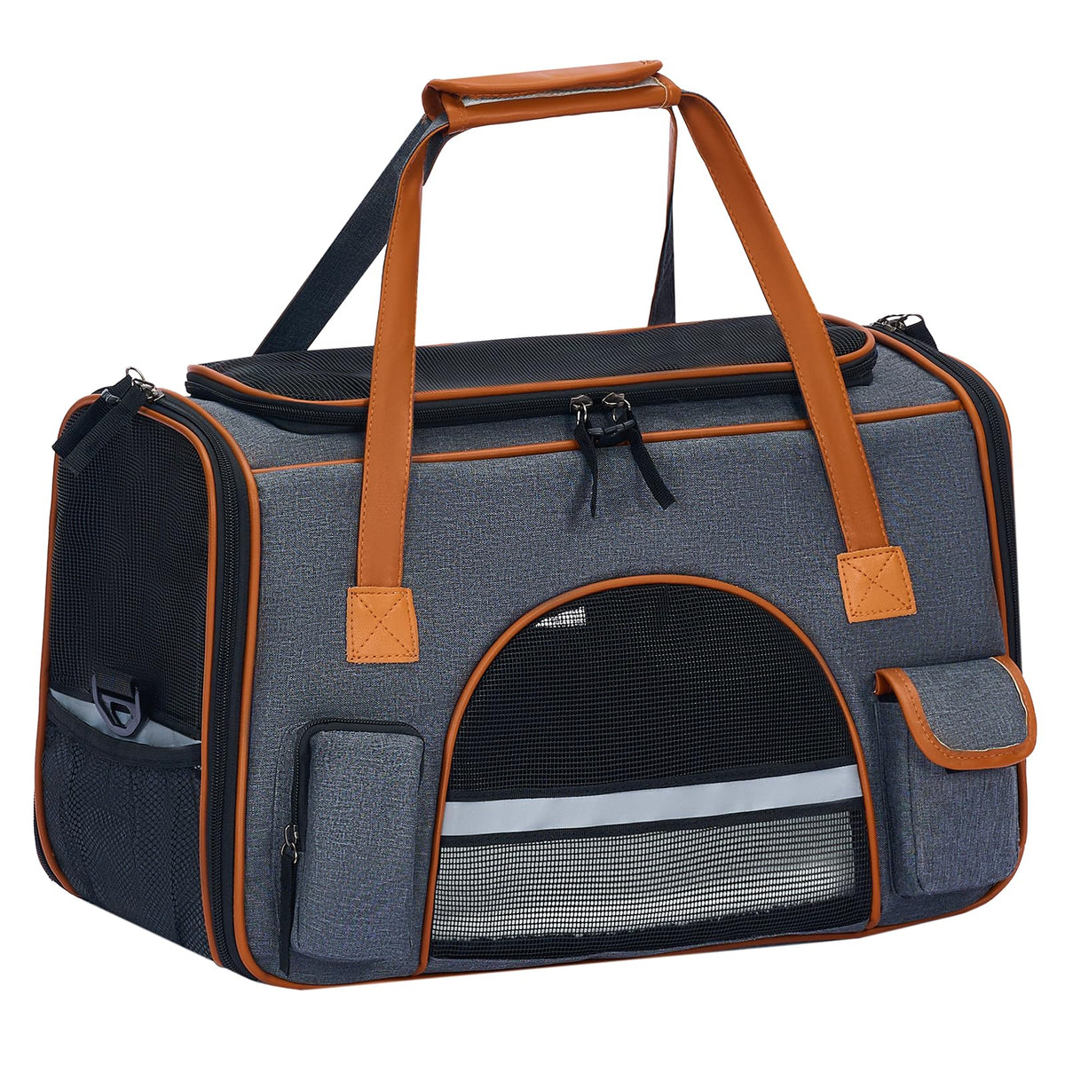 Pesen Soft Cat Carrier, 18 x 11 x 11 Inches, Holds Pets Up to 16 lbs