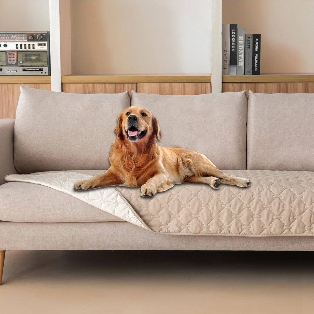 gogobunny 3X Stronger Waterproof Pet Blanket, Scratch Proof Furniture Protector for Dogs Cats, Reversible Cover 82x120 Inch — 30x80 Inch (Pack of 1)