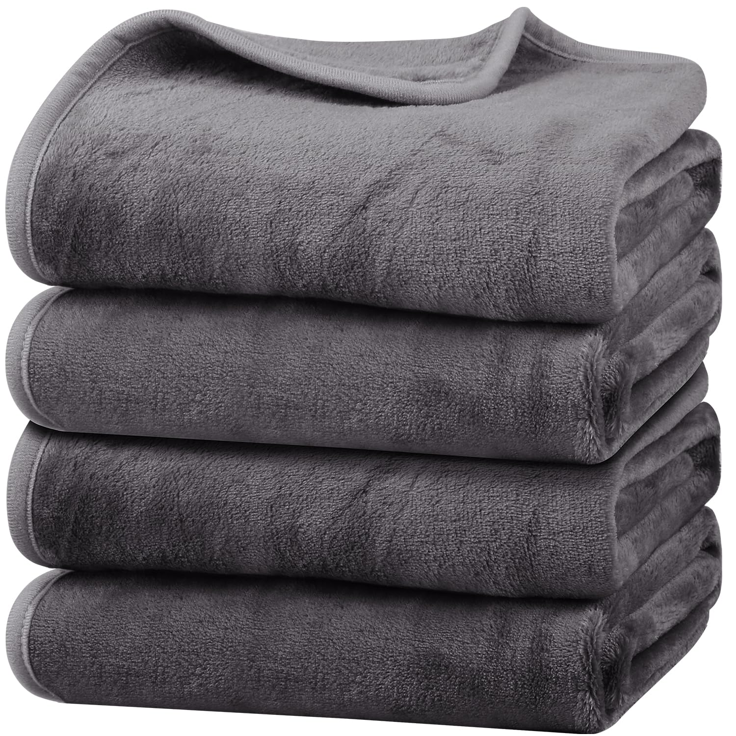 Onarway Dog Blanket Washable for Puppy: 4 Packs Dog Blankets 40”x28”