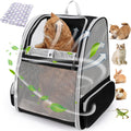Lollimeow Cat Backpack Carrier, Ideal for Small Animals & Puppies, Airline Approved,Safe for Travel, Hiking, Vet Transport & Outdoor Use Fully Ventilated Design for Ultimate Comfort On-the-Go