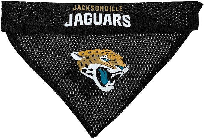 NFL DOG BANDANA - HOUSTON TEXANS REVERSIBLE PET BANDANA. 2 Sided Sports Bandana with a PREMIUM Embroidery TEAM LOGO, Large/X-Large. - 2 Sizes & 32 NFL Teams available