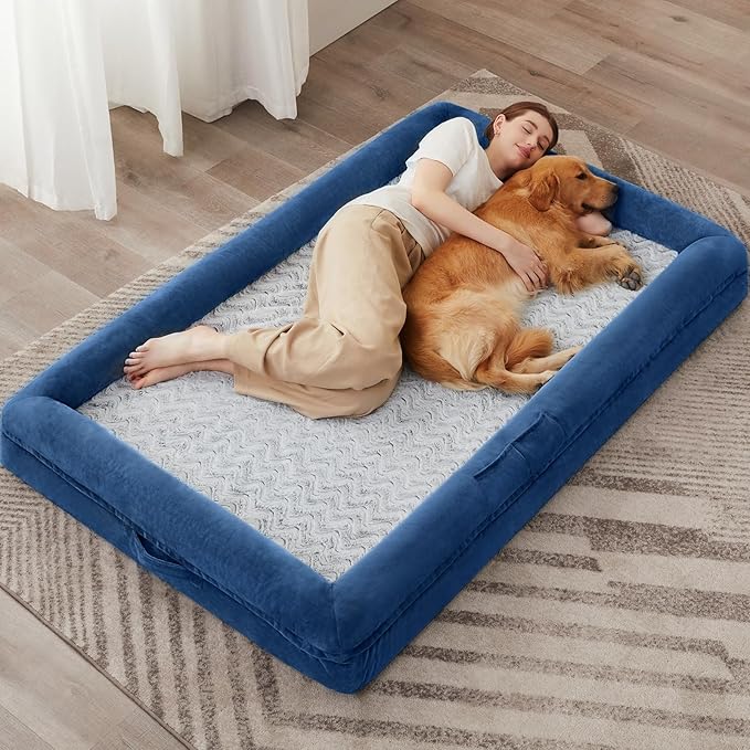 WNPETHOME XXXL Big Large Orthopedic for Senior Dog Bed Comfy Sleeping