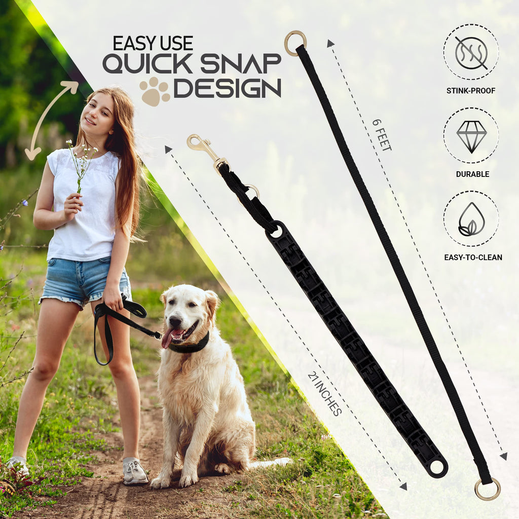 Ram-Pro Dog Training Pinch Collar Triple Crown Gentle Effective/No Barking Control for All Breeds