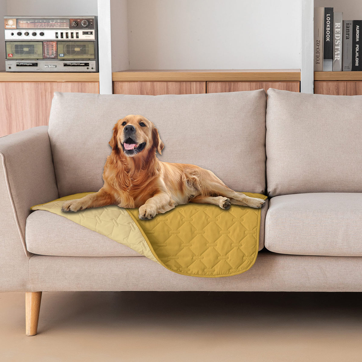 gogobunny Waterproof Armchair Covers for Pets, Anti Hair and Easy Care