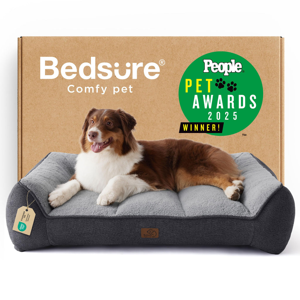 Bedsure SupportMax™ Extra Thick Orthopedic Dog Beds Large Sized Dog