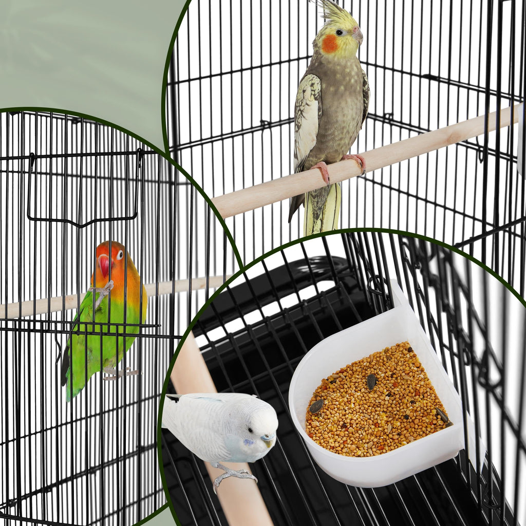 Yaheetech 53" Bird Cage with Rolling Stand for Parakeets Cockatiels Budgies