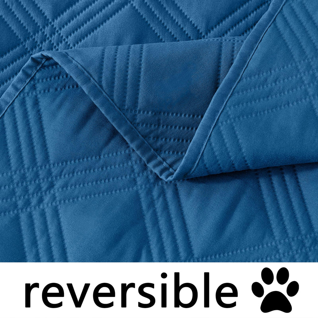 hyha Waterproof Reversible Dog Blanket, Soft Couch Cover for Dogs Washable