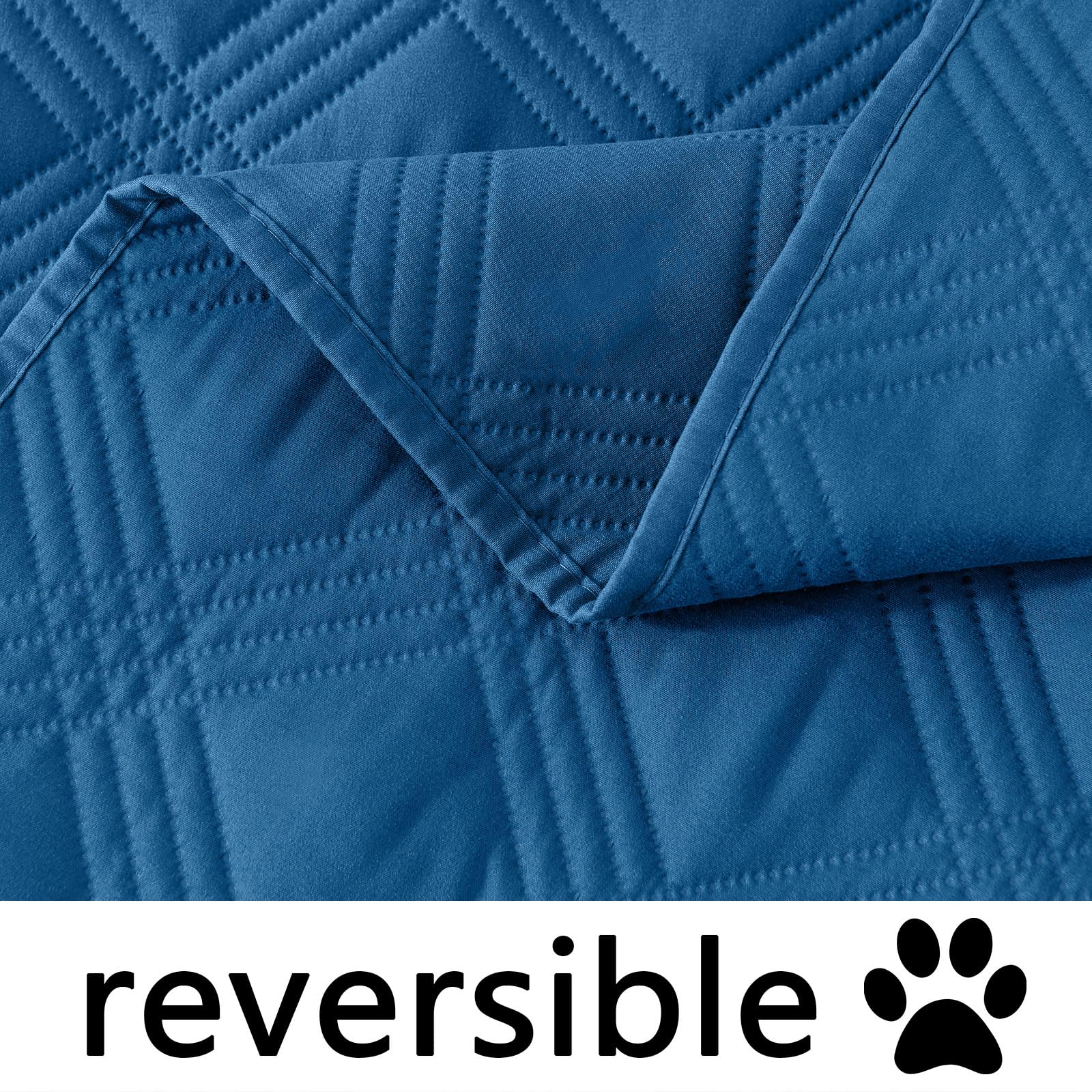 hyha Waterproof Reversible Dog Blanket, Soft Couch Cover for Dogs Washable