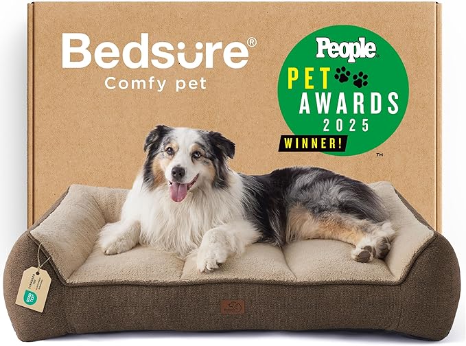 Bedsure SupportMax™ Extra Thick Orthopedic XL Dog Bed for Extra Large Dogs