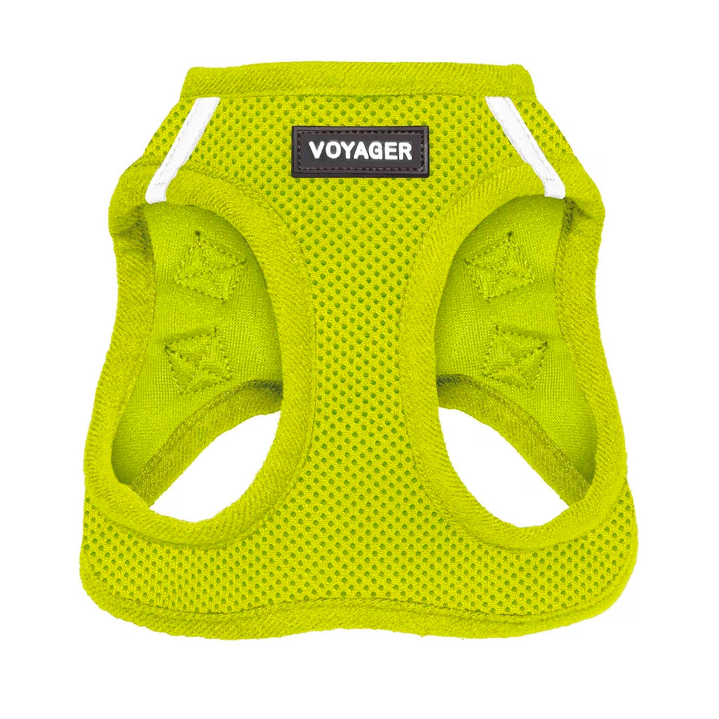 Voyager Step-in Air Dog Vest Harness - Lime Green, XXX-Small