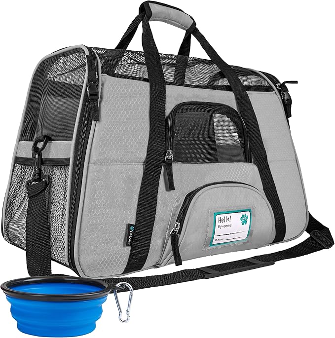 PetAmi Airline Approved Pet Carrier for Cats Small Dogs