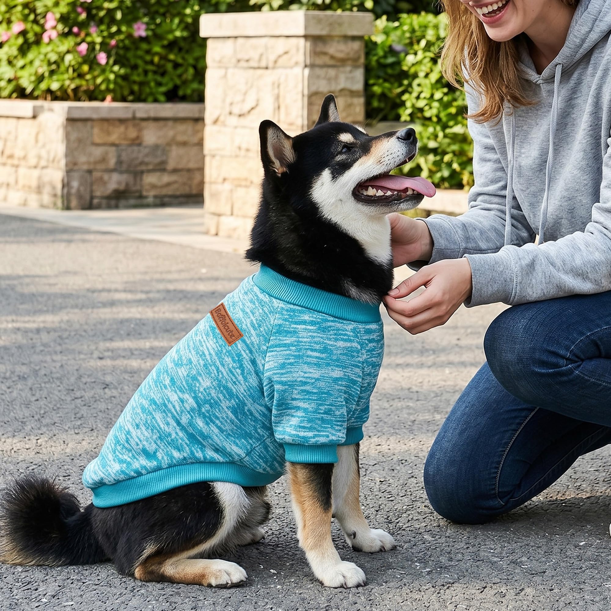 3 Pack Dog Sweaters for Small Dogs Girl Boy Winter Fleece Clothes Warm Soft Dog Sweatshirt Outfit for Dogs Cats Pet Apparel