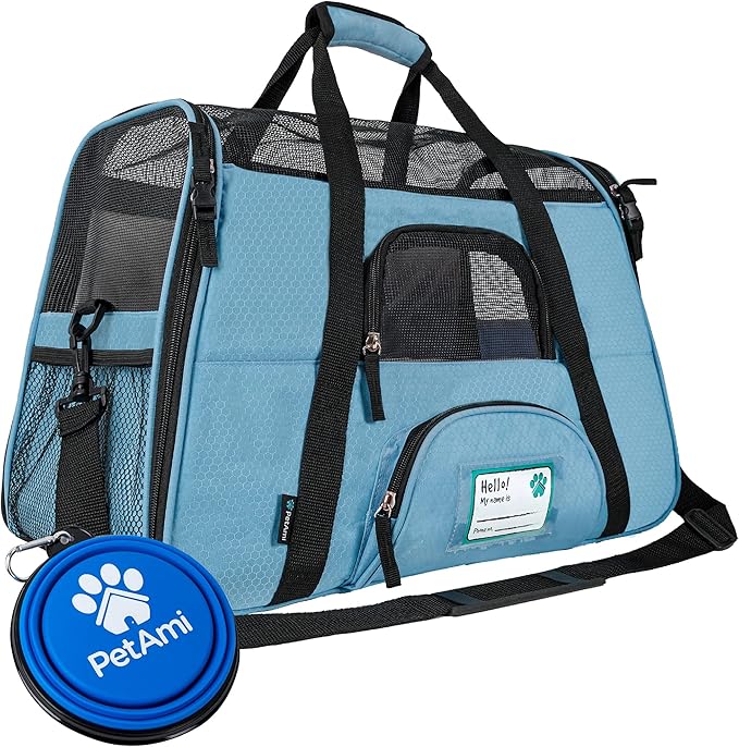 PetAmi Airline Approved Pet Carrier for Cats Small Dogs