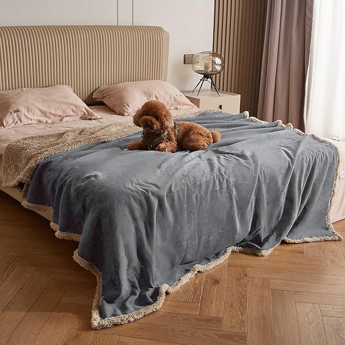 Kritter Planet Waterproof Reversible Pet Blanket for Small Dogs