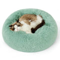 Bedsure Calming Cat Beds Donut Round Washable Kitten Bed,20 inches