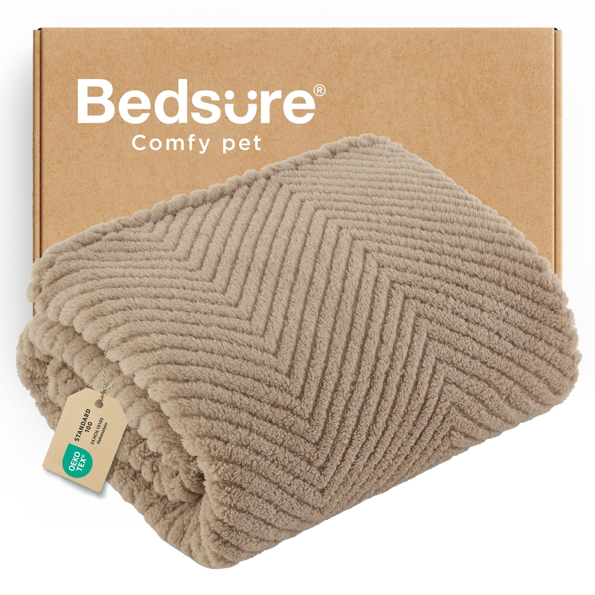 Bedsure Dog Blanket for Small Dogs Puppy and Cats, Soft Fleece, 25x35 inch