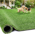 Artificial Grass Rug Indoor Outdoor, 5 x 6FT Faux Grass with Drainage Holes