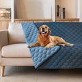 gogobunny 3X Stronger Waterproof Pet Blanket, Scratch Proof Furniture Protector for Dogs Cats, Reversible Cover 82x120 Inch — 82x102 Inch (Pack of 1)