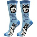 E&S Pets Pet Lover Socks, Life is Better with a Siberian Husky