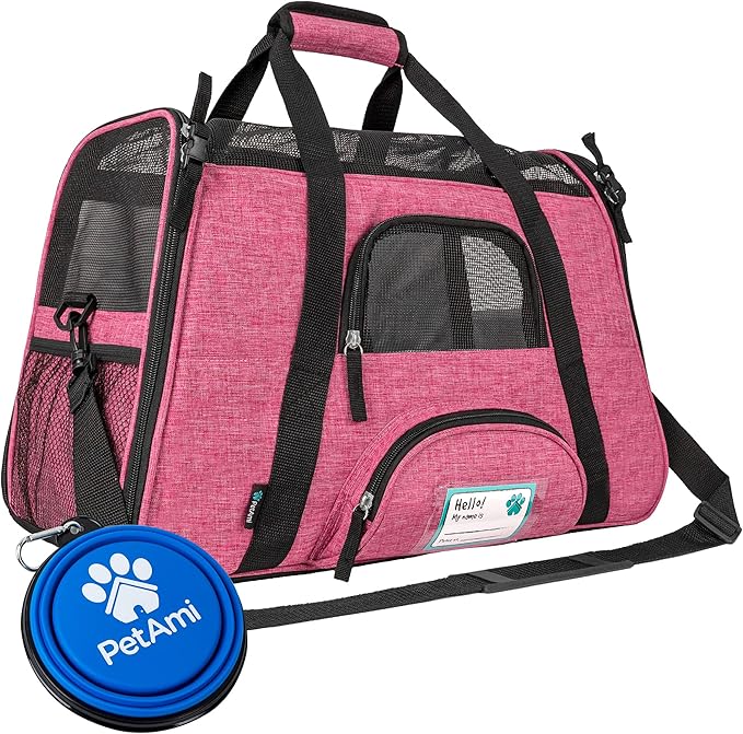 PetAmi Airline Approved Pet Carrier for Cats Small Dogs