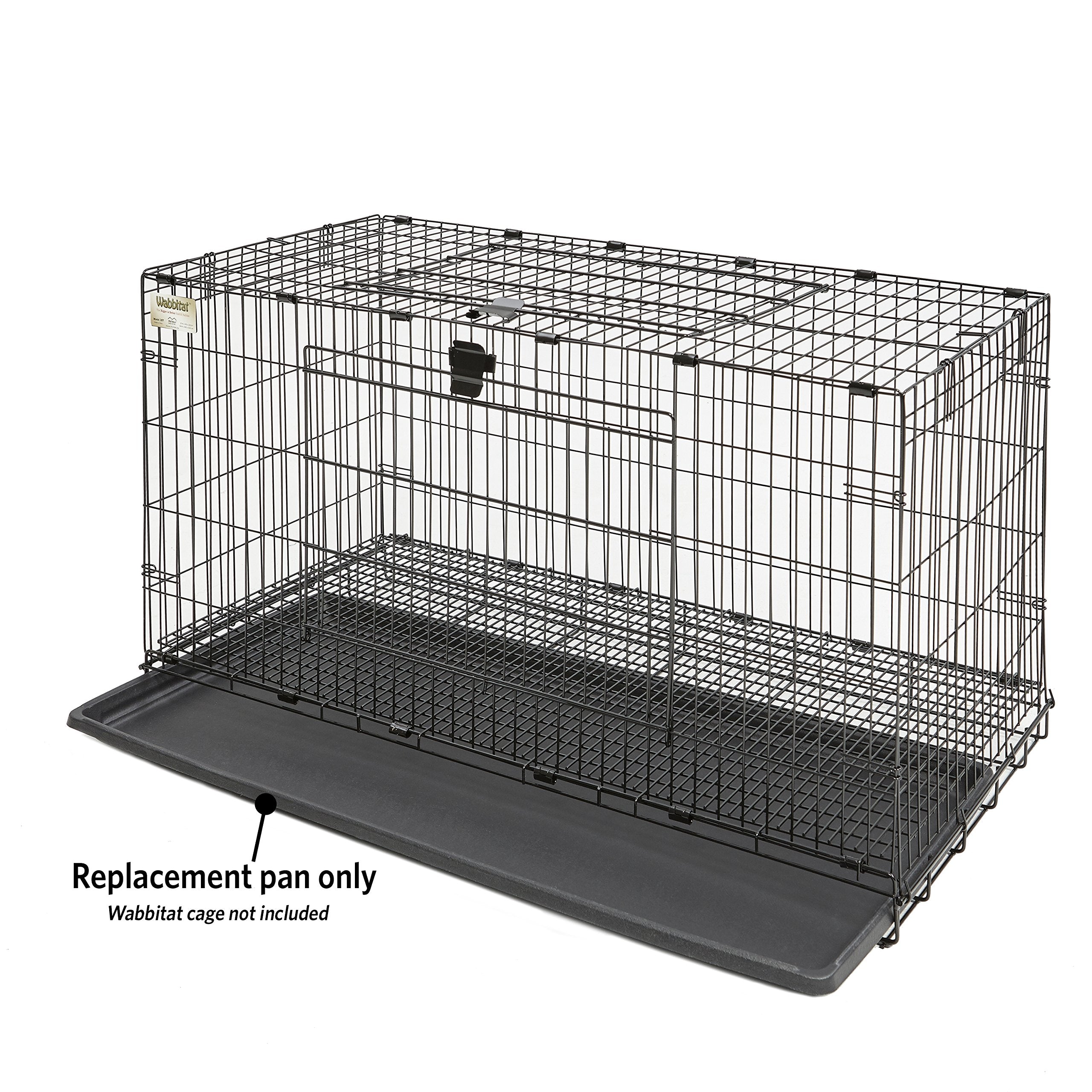 MidWest Homes for Pets 157PAN Model 157 Replacement Pan for Wabbitat, Medium