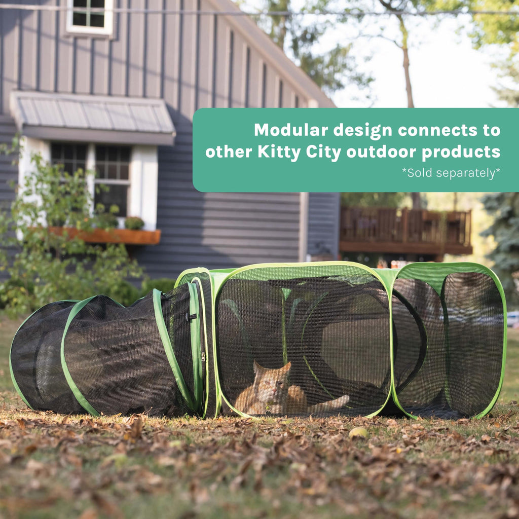 Kitty City Outdoor Catio Furniture and Play Kits for Cats, Play Pen