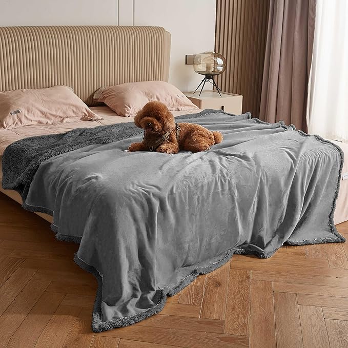 Kritter Planet Waterproof Reversible Pet Blanket for Small Dogs