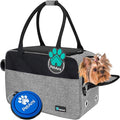 PetAmi Dog Purse Carrier for Small Dogs Cats, TSA Airline Approved Soft-Sided Pet Carrier with Pockets, Ventilated Travel Tote Bag with Bed & Shoulder Strap, Puppy Kitten