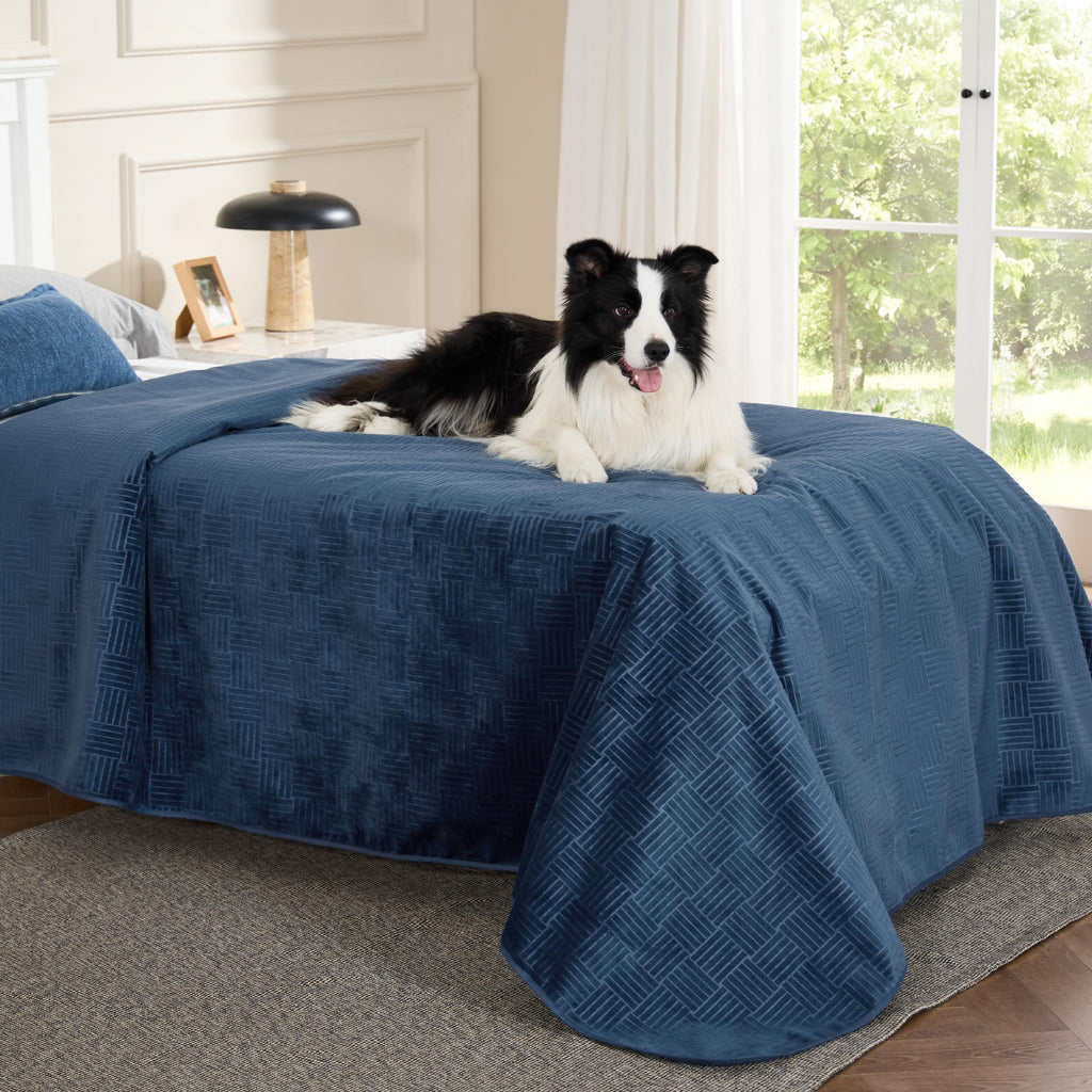 Bedsure Waterproof Bed Cover for Bed and Dogs Quick Drying, 68x82IN