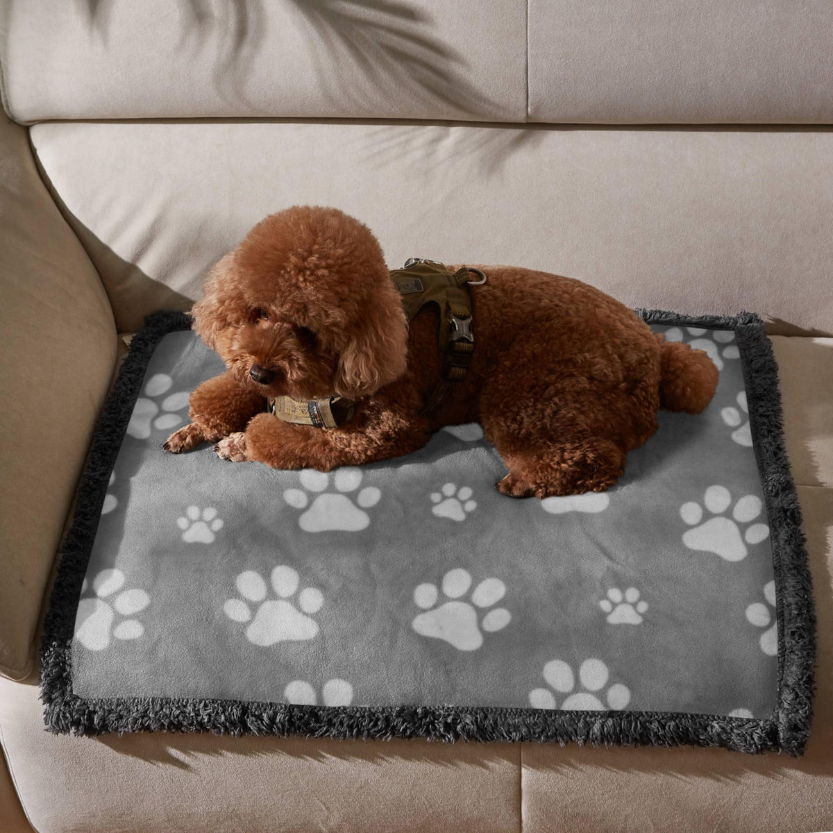 Kritter Planet Waterproof Reversible Pet Blanket for Dogs and Cats