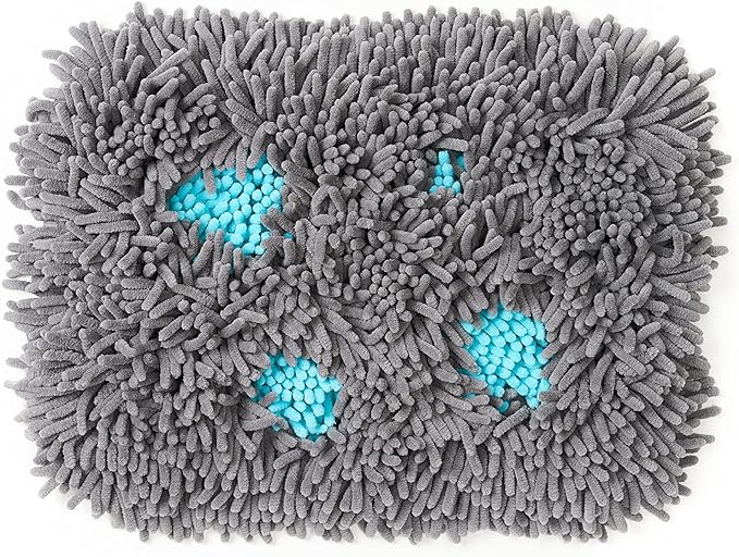 Pet Parents Forager Snuffle Mat with SoftSnout & Non-Slip Backing, Slow Feeder for Large & Small Dogs (Meadow 12")