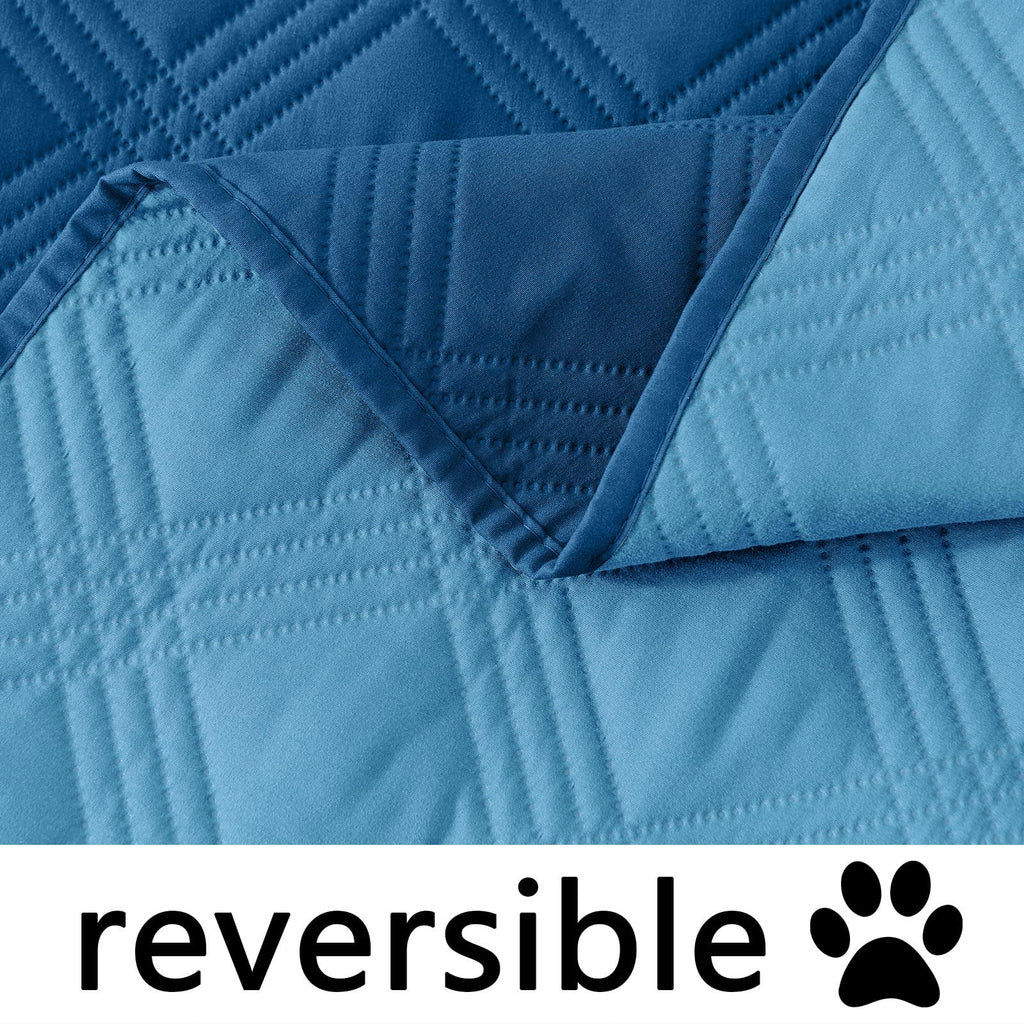 hyha Waterproof Reversible Dog Blanket, Soft Couch Cover for Dogs Washable