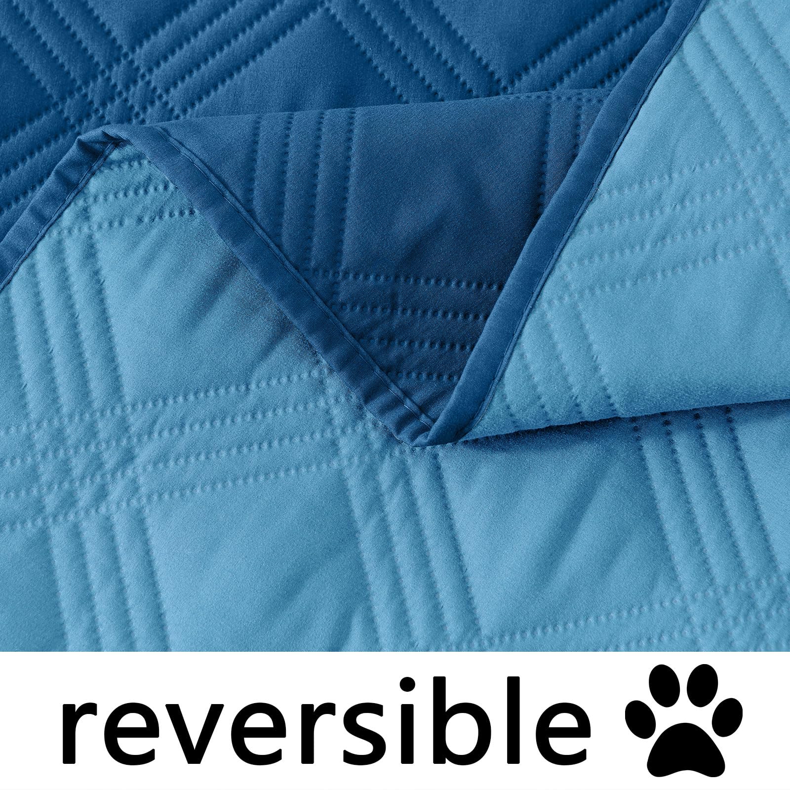 hyha Waterproof Reversible Dog Blanket, Soft Couch Cover for Dogs Washable