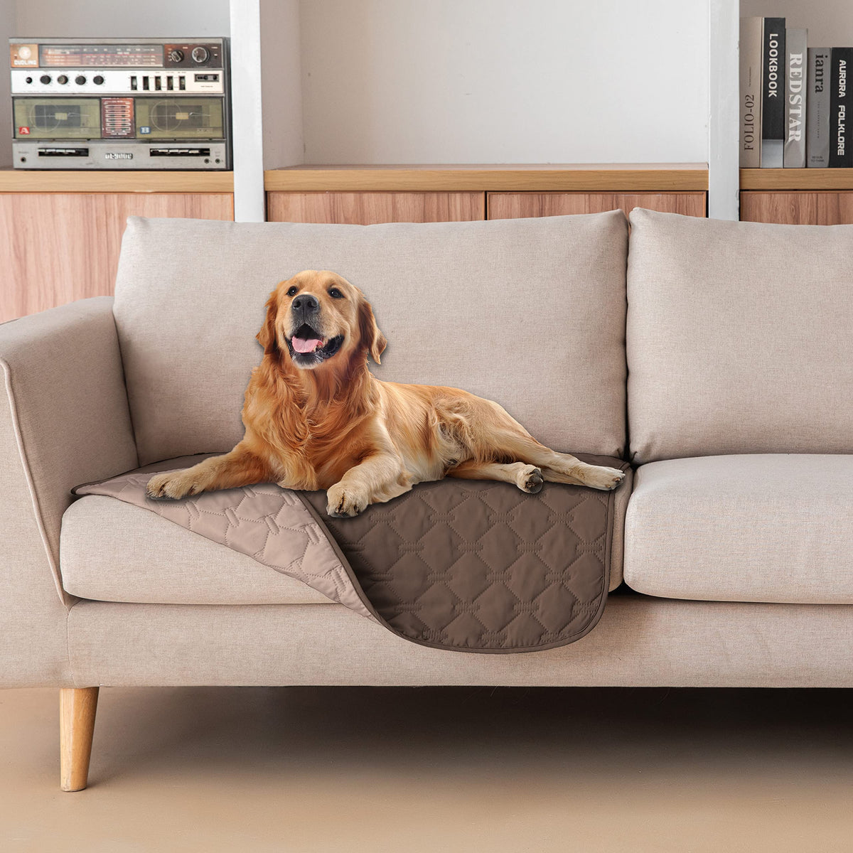 gogobunny Waterproof Armchair Covers for Pets, Anti Hair and Easy Care