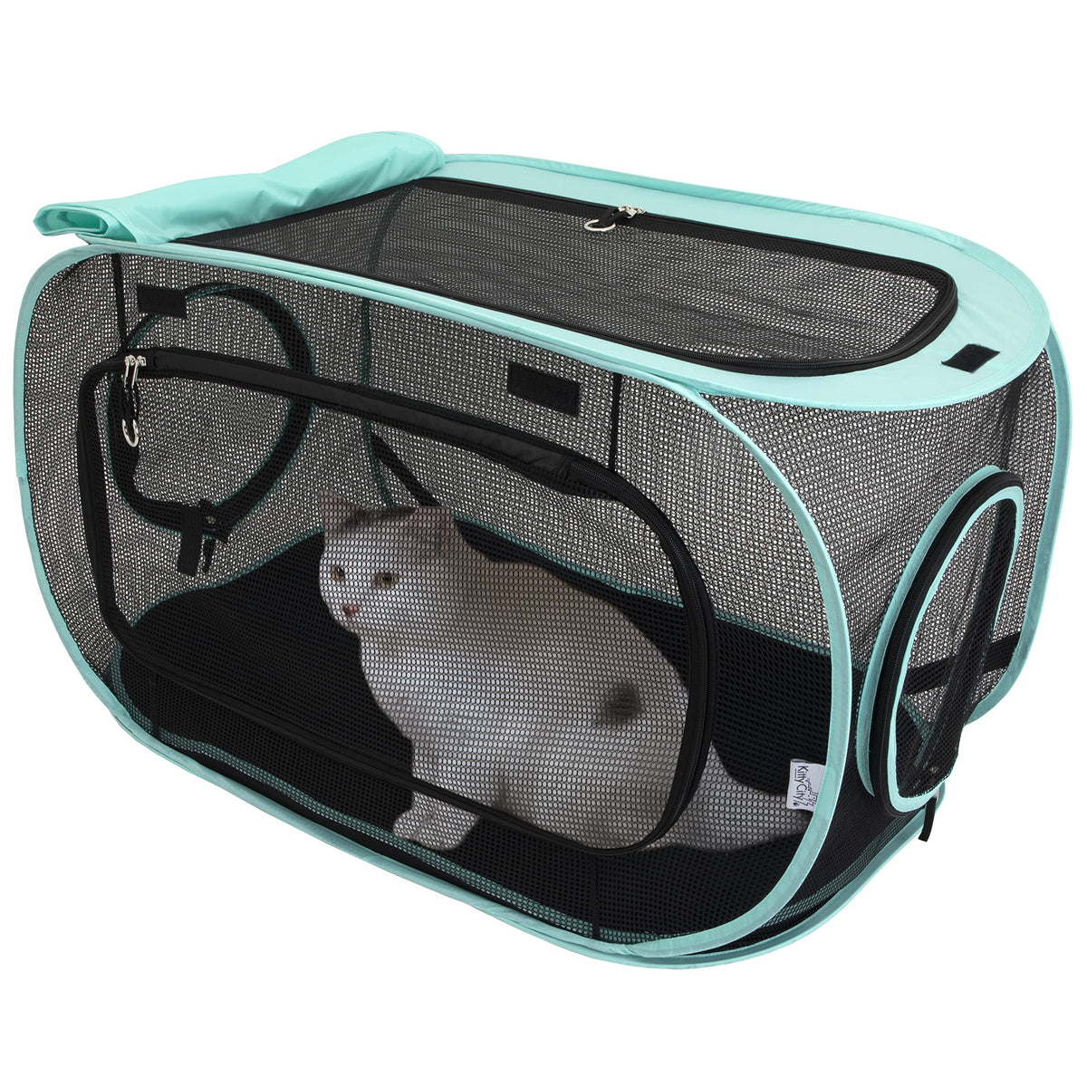 Kitty City Outdoor Catio Furniture and Play Kits for Cats, Outdoor Kennel