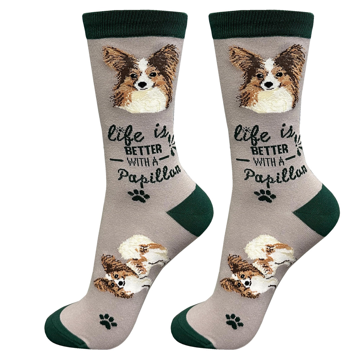 E&S Pets Pet Lover Socks - Dog Socks - Cat Socks - Fun Pet Lover Gifts - Cute Crew Socks - Unisex Novelty Socks - One Size Fits Most (Australian Cattle Dog)