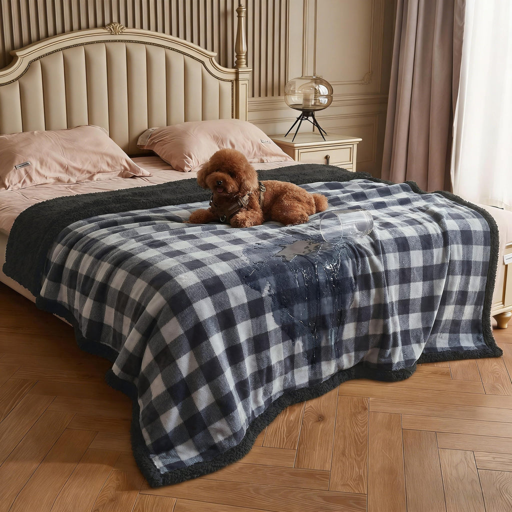 Kritter Planet Waterproof Reversible Pet Blanket for Dogs and Cats